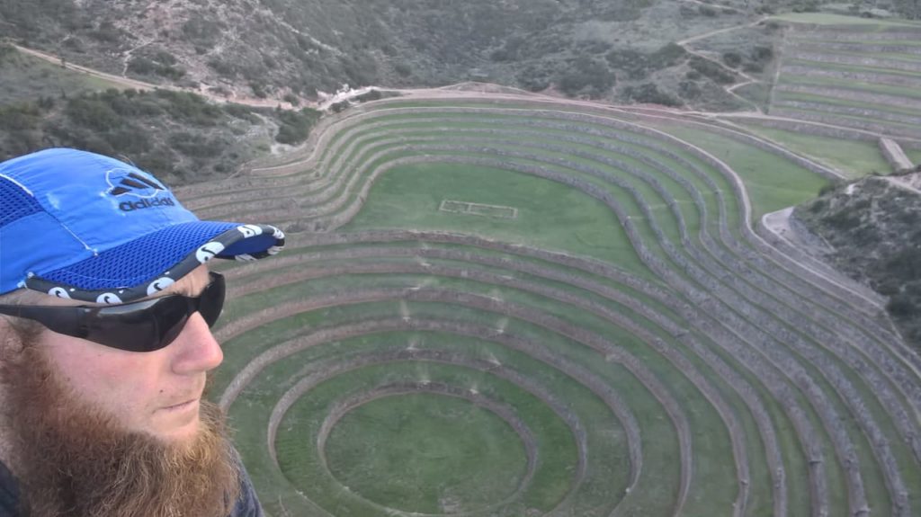Terraços circulares de Moray (Peru) – Pesquisadores afirmam que aqui funcionava um Centro de Pesquisa Agrícola dos Inca, onde cada nível do terreno (3.500 m de altitude) servia para cultivar diferentes sementes de forma experimental. 